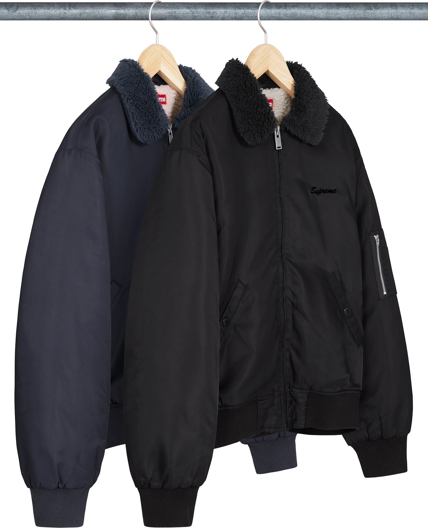 AOI Nylon Bomber Jacket view 13